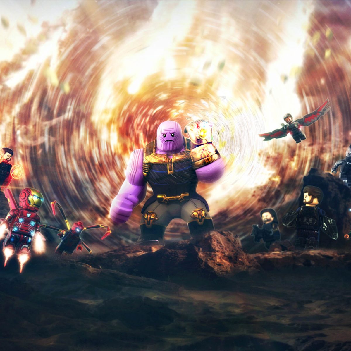 SITE VERSION Avengers Infinity War - Final Battle Photo (Uncropped & Without Logos)