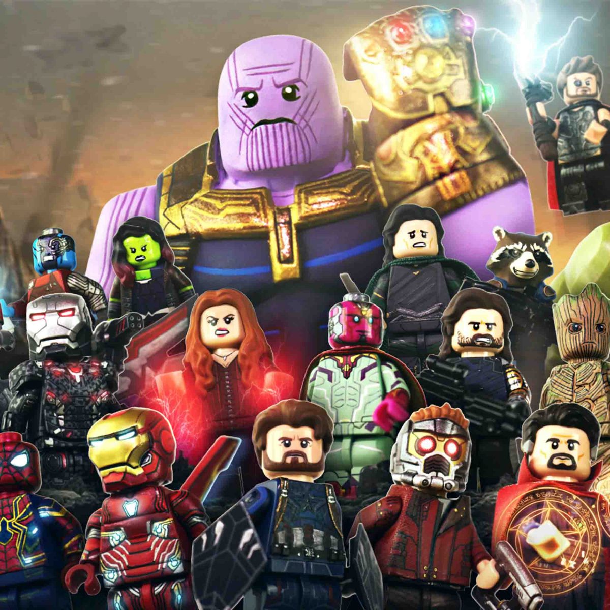 SITE VERSION Avengers Infinity War - Final Group Photo V3 (Without Avengers Logo)