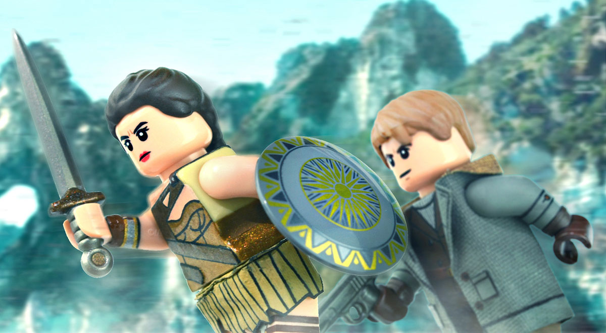 Wonder-Woman-(Amazonian-Outfit)-&-Steve-Trevor-Preview-V2-(Without-Logo)