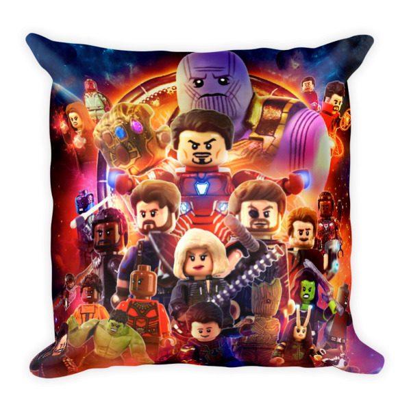 INFINITY - Square Throw Pillow - Image 2