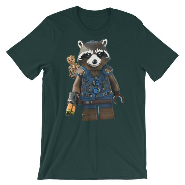 Raccoon & Tree T-Shirt - Image 8