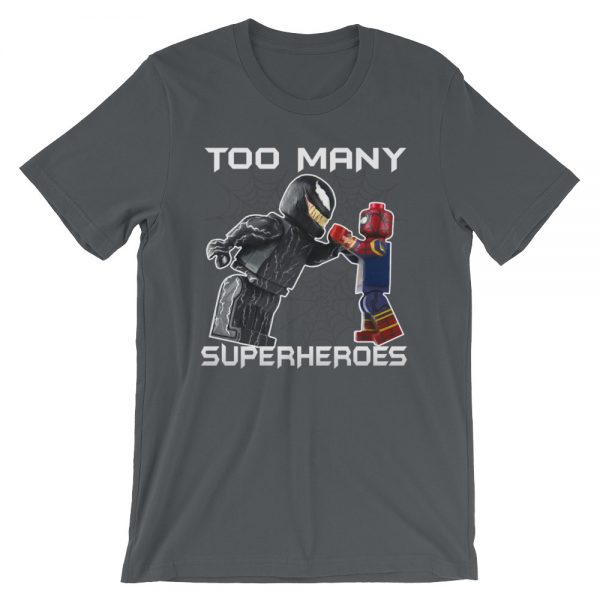 TOO MANY SUPERHEROES T-Shirt - Image 4