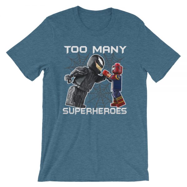TOO MANY SUPERHEROES T-Shirt - Image 7