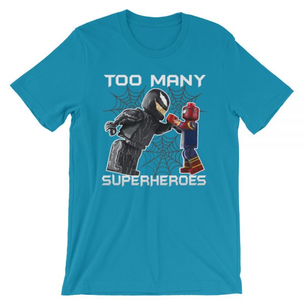 TOO MANY SUPERHEROES T-Shirt - Image 10