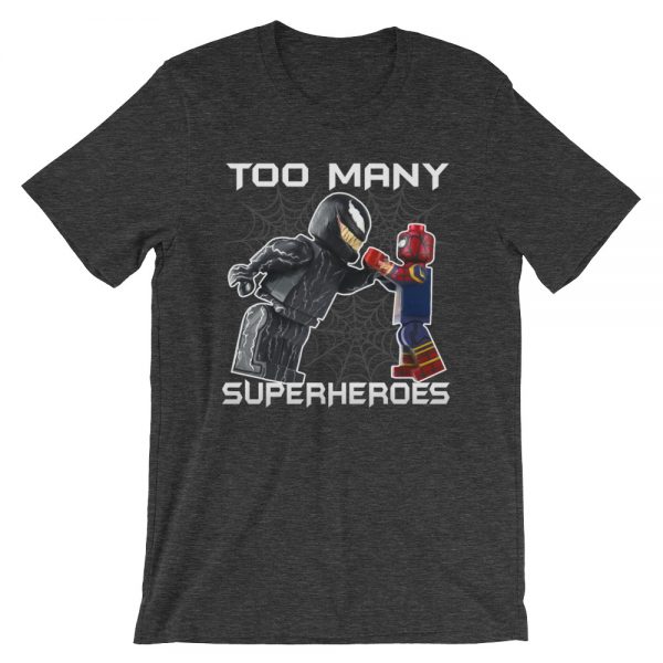 TOO MANY SUPERHEROES T-Shirt - Image 6