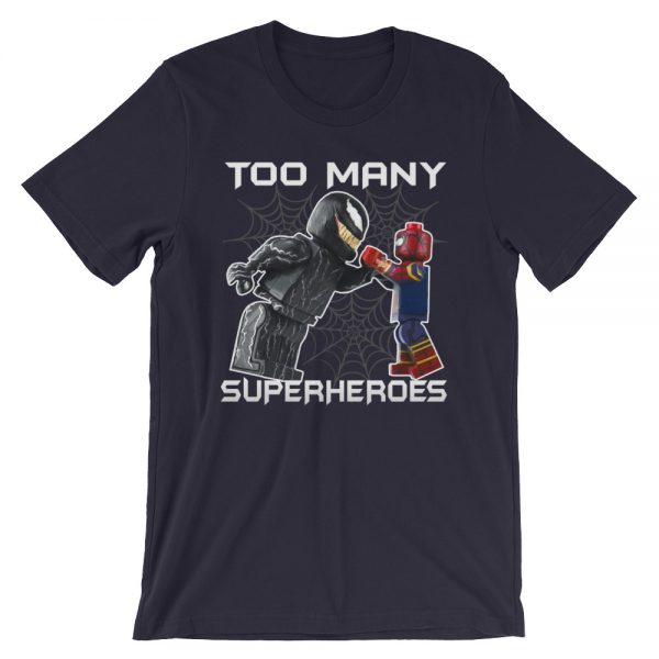TOO MANY SUPERHEROES T-Shirt - Image 5