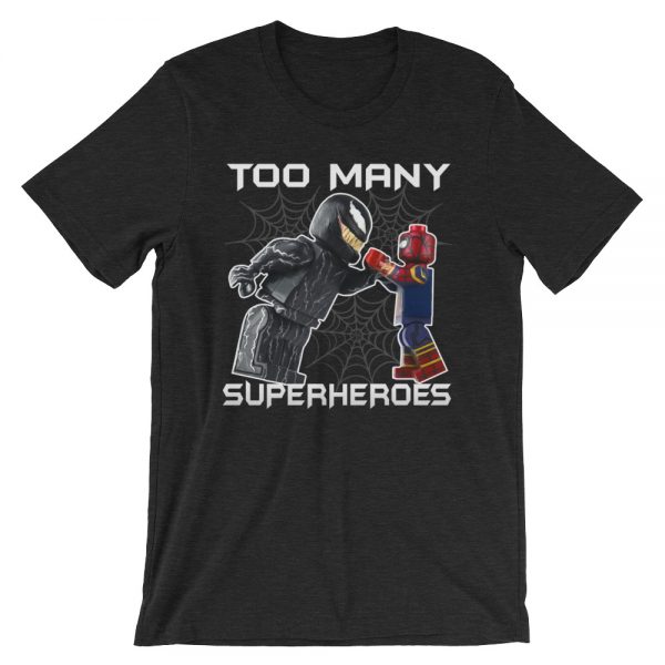 TOO MANY SUPERHEROES T-Shirt - Image 2