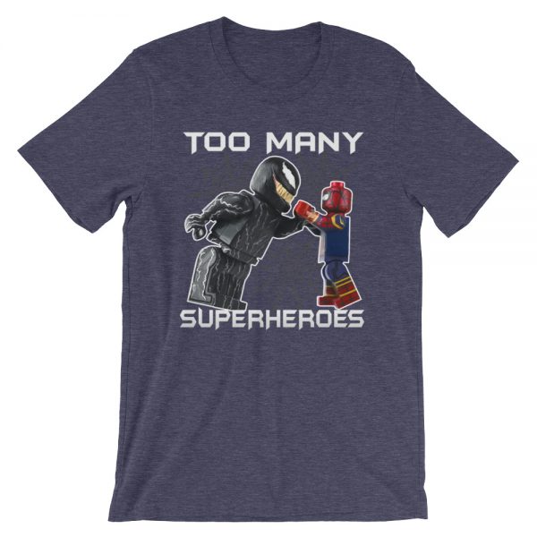 TOO MANY SUPERHEROES T-Shirt - Image 3