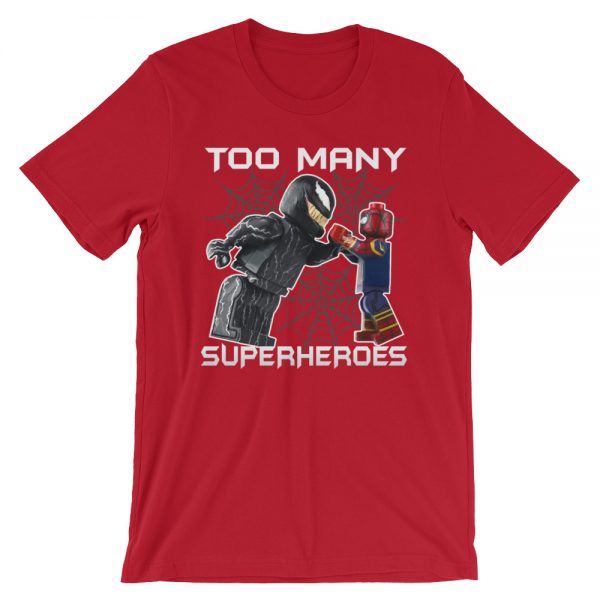 TOO MANY SUPERHEROES T-Shirt - Image 12