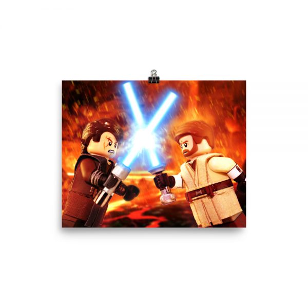 Tragic Faceoff - High Resolution Poster