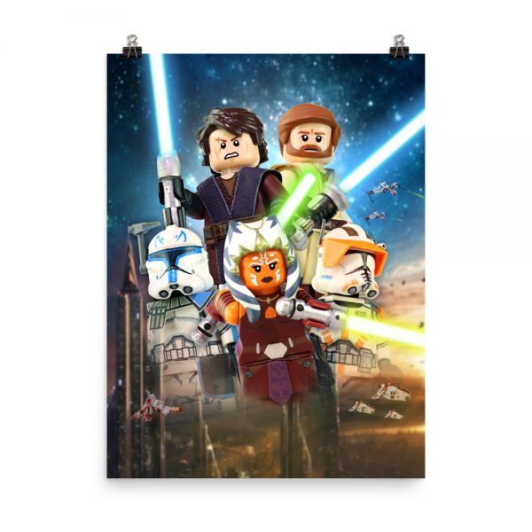 Galaxy Divided - High Resolution Poster